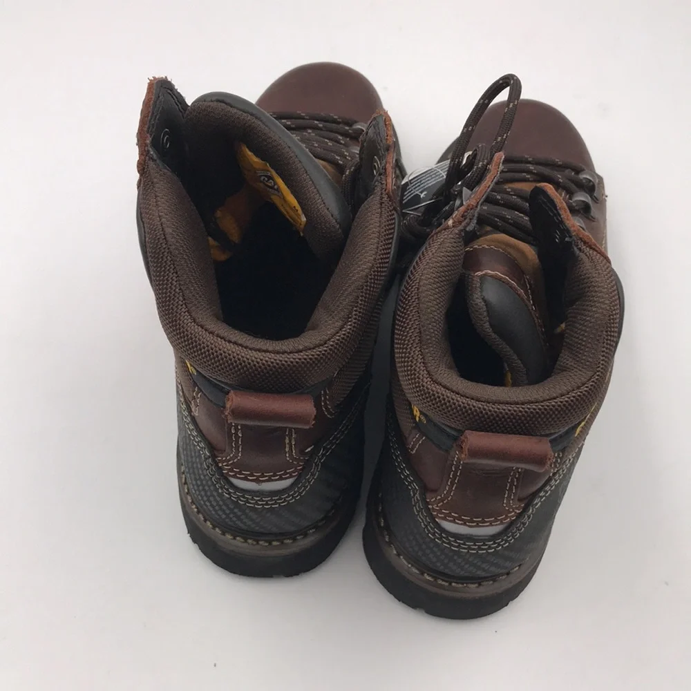 Caterpillar Alaska 2.0 Brown Leather Work Boots
